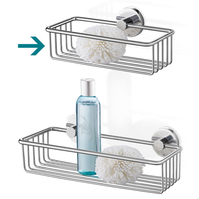 Zack Cesto Ducha Scala 23,4x9,2x13,4 cm Acabado HIGH GLOSS POLISH